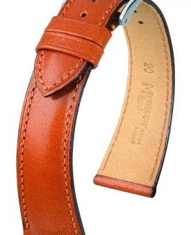 HIRSCH Siena Artisan Leather Straps 18mm