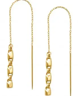 MICHAEL KORS Premium Earrings i Goldtonat stål