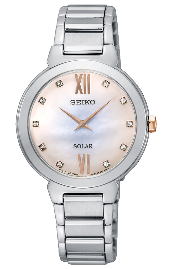 Buy SEIKO Classic Solar SUP381P1 - Women from authorized retailer | Watches  & Jewellery online - Magnussons Ur