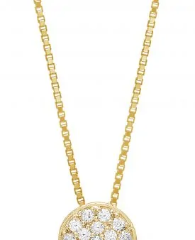 SIF JACOBS Berlock Sacile - 18K Gold Plated With White Zirconia