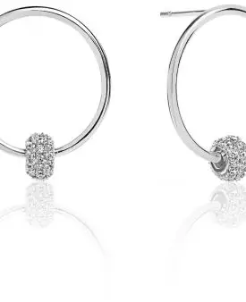 SIF JACOBS Earrings Lariano With White Zirconia