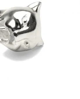 SYSTER P Panthera Ring Silver Howlite
