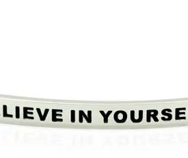 TITUS HOPE Believe In Yourself - Silver Armband