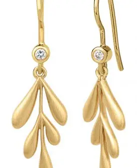 byBiehl Forest Earrings i Gold