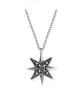 ENGELSRUFER Halsband Star with Marcasite