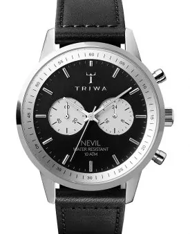 TRIWA Slate Nevil Black Sewn Classic NEST118-SC010112