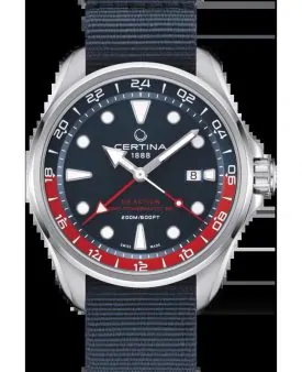 CERTINA DS Action GMT Automatic Blue SPECIAL EDITION C0324291804100