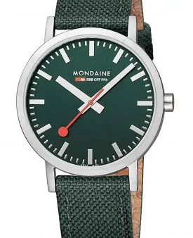 MONDAINE Classic Forest Green Ø40mm brushed, TB A660.30360.60SBF
